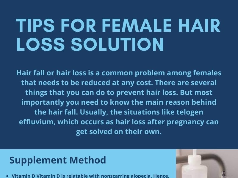female hair loss solutions