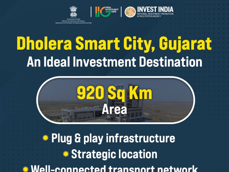 Dholera Greenfield Industrial City Phase 1 Ready For Business By ...