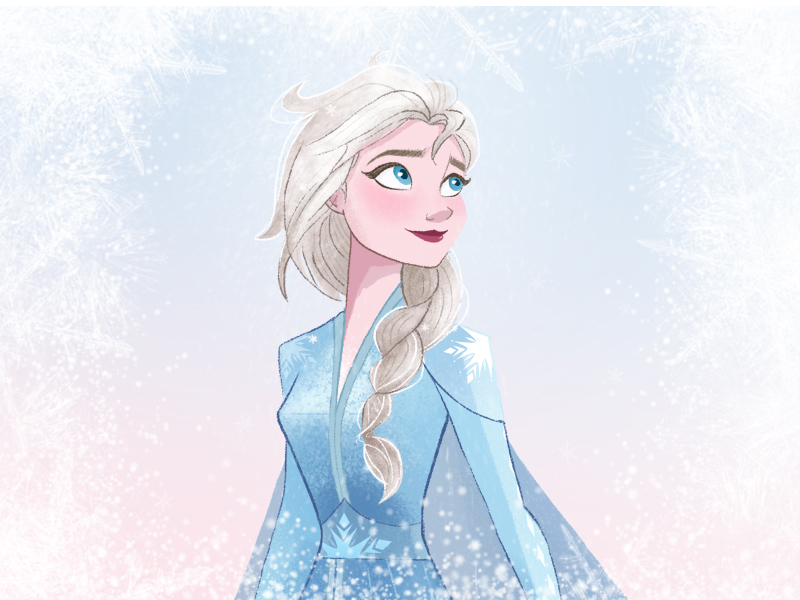 Frozen Ii Elsa By Rachel On Dribbble