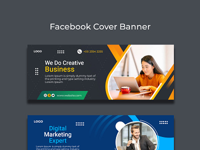 Facebook Cover Banner by Ansarul Hoque on Dribbble