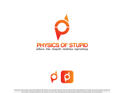 Logo Design graphic design logo minimal logo new logo physics of stupid