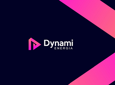 Dynami Egergia energy logo graphic design iconic logo logo logo design minimalist logo modern logo power logo