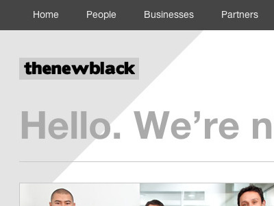 The New Black Media css html web design