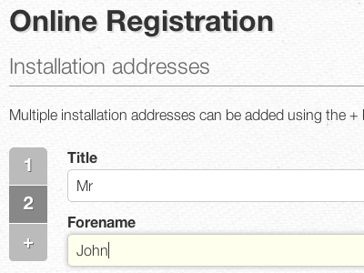 Registration Form update 2 css html5 jquery js media query ui web design