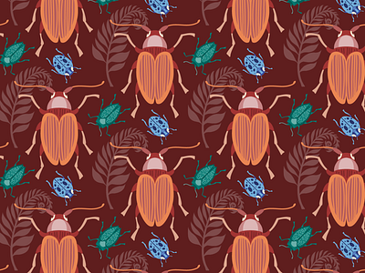 Pattern Design - Beetles