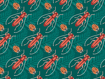 Pattern Design - Beetles