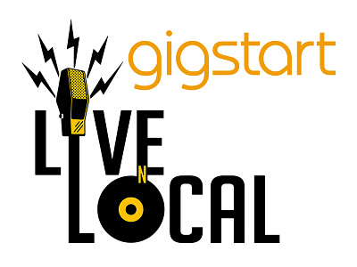 Gigstart Live & Local Logo logo