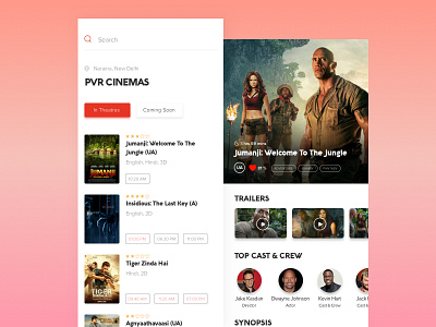 Cinema App cast cinema coming soon crew movies synopsis theatres trailers