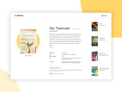 Goodreads Book Page