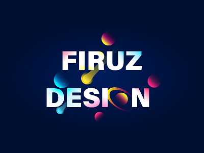 Firuz Design bangladesh firuz design logo logo mark logo style neon illustration neon style