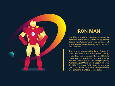 Iron Man avengers gigantic illustration infinity war iron man tony stark