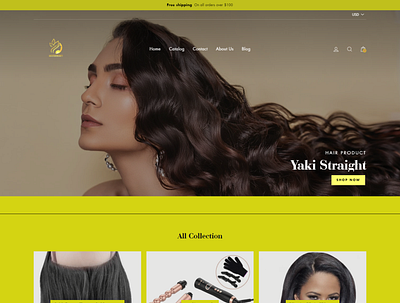 Shopify design design shopify ecommerce hair store html shopify shopify design shopify template shopify themes