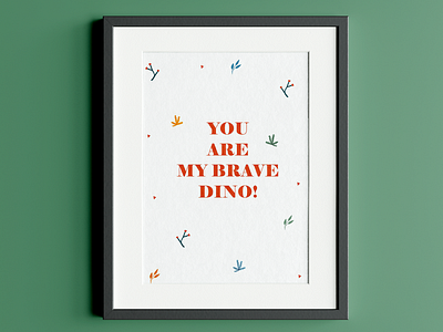 Dino poster