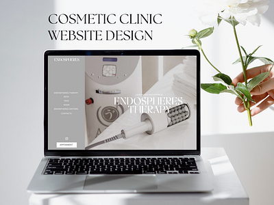 Cosmetic clinic website design