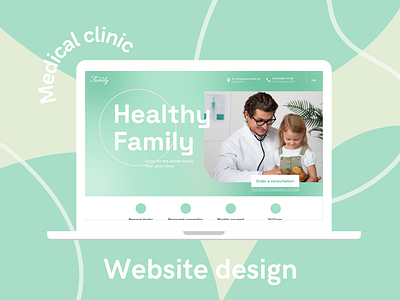 Medical clinic website design