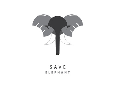 SAVE Elephant adobe illustrator elephant logo saveelephant selamatkan gajah