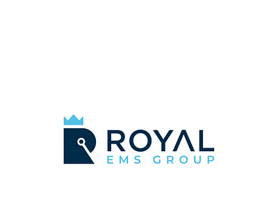 Royal logo app branding icon illustration typography ux vector