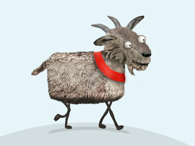 Mr. Goat design soundofmusic farm goat production film funny illustration animal graphic design art animation