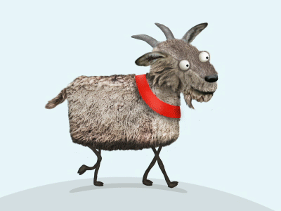 Mr. Goat animal animation art design farm film funny goat graphic design illustration production soundofmusic