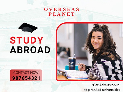 Study Abroad social media post template banner banner design graphic design post template poster poster design social media post template poster