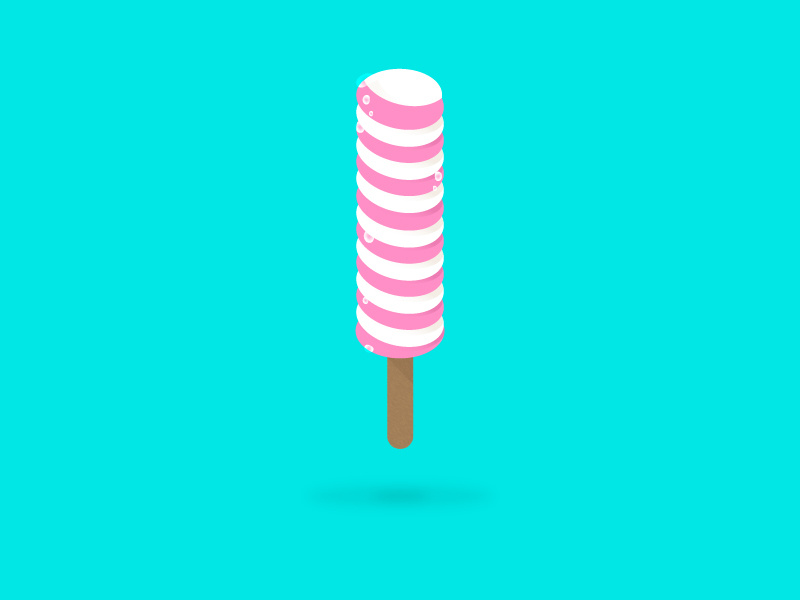 Icecream design colours rgb illustration summer ice cream inspiration