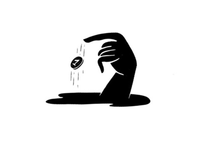 Throw it procreate procreate app drawing hand symbol inspiration vector design graphic design illustration