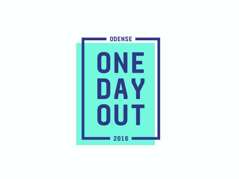 One Day Out conference identity logo odense