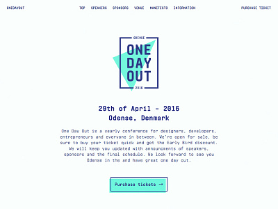 OneDayOut.io 🎉