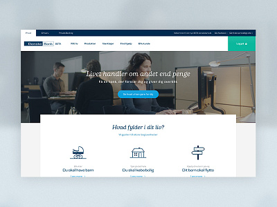 Danske Bank Beta '16 bank beta redesign website