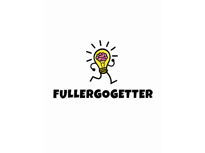 Fullergogetter branding icon illustration logo typography vector