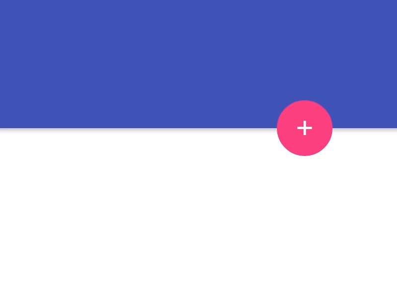 Pure CSS Add Button android l css material