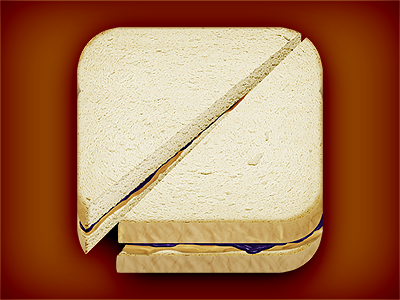 PB&J iOS Icon - Sliced