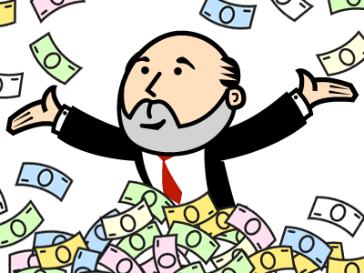 Bernanke the Monopoly Man