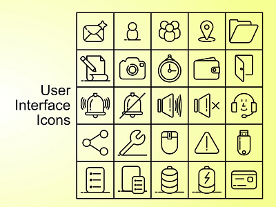 User Interface Icons #2