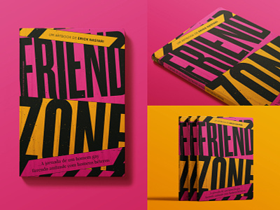Livro FriendZone - 01 artbook book design design editorial design graphic design