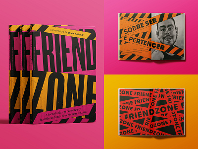 Livro FriendZone - 02 artbook book design design editorial design graphic design
