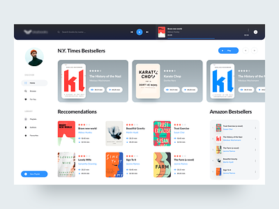 A good book has no ending 2019 app awsmd book book app bookstore clean creative design ecommerce interaction interface landing page layout minimal product profile store typography ui