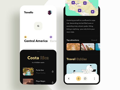 Travel Service - App Design