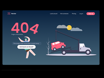 404 Page not found: Creative