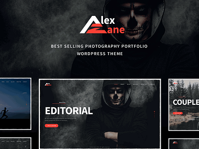 Alex Zane - Photo/Portfolio WordPress Theme
