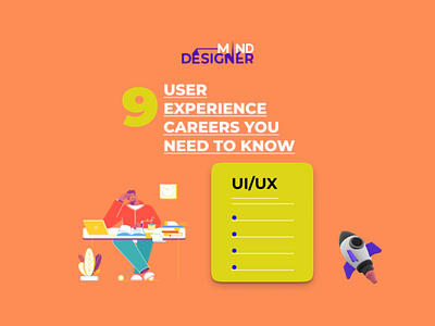 9 User Experience Careers design logo mobile app product design ux