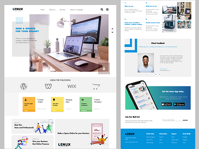 Online Web Design Start-Up branding design graphic design simple start up ui ux