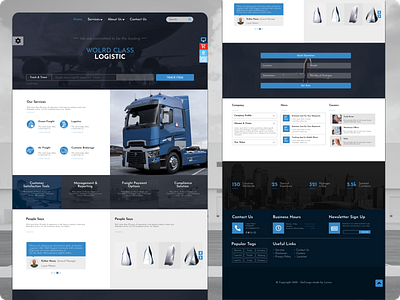 Logistics Website