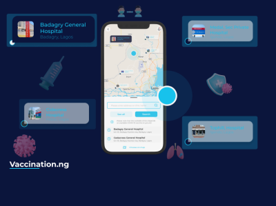 COVID-19 Vaccine Centre (Vaccination.ng) Case Study covid design figma ui ux