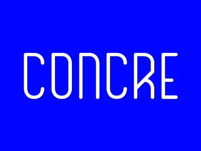 Concre - Free Typeface