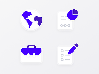 Career test iconography branding data flat icon icon design icon set iconography illustration logo minimal modern pen suitcase tech test vector world