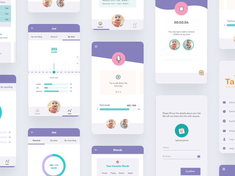 Talklet - Application by 200apps on Dribbble