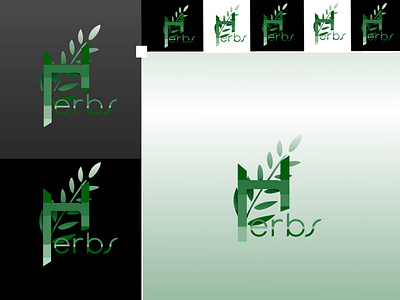 HERBS LOGO 3d animation branding design graphic design illu illustration logo motion graphics ui ux vector