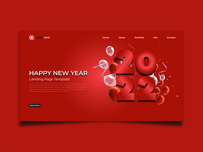 HAPPY NEW YEAR 2022
Landing Page Design