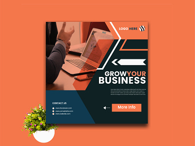 GROW YOUR BUSINESS
SOCIAL MEDIA POSTER